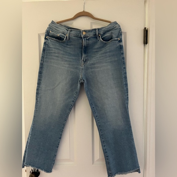 MOTHER THE INSIDER CROP STEP FRAY JEANS - Picture 2 of 6